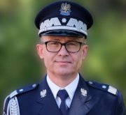 Na zdjęciu Komendant Wojewódzki Policji w Łodzi nadinspektor Sławomir Litwin.