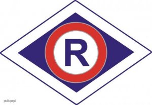 znaczek ruchu drogowego, litera R