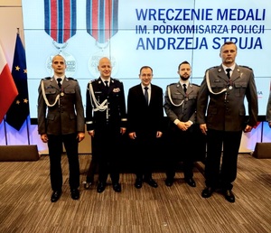 uroczystość wręczania medali