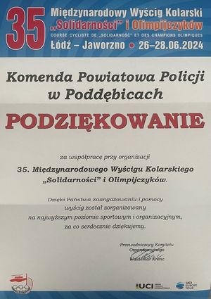 Podziękowanie.