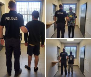 Kolaż zdjęć 3 zatrzymanych.