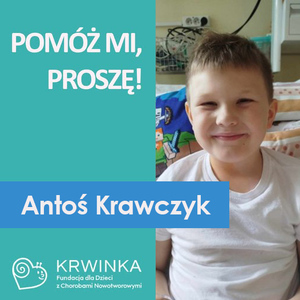 Plakat z wizerunkiem dziecka - napis na plakacie: Pomóż mi, proszę.