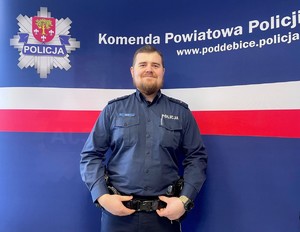 Zdjęcie dzielnicowego.