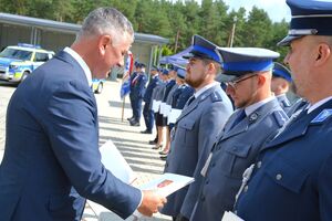 Święto Policji - uroczystość.